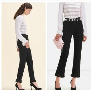 Maje Lava mockneck   white blouse